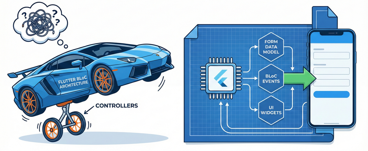 How I Eliminated All The Local Fields & Controllers in Flutter Form. Part 0: The Overview.