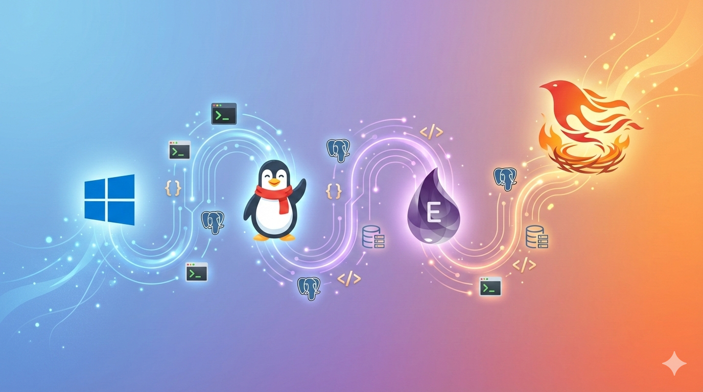 Phoenix/Elixir Development on Windows: Your Complete Journey